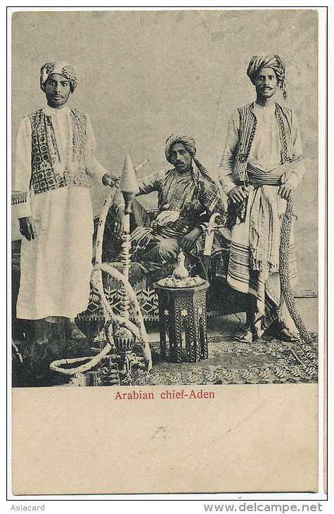 Arabian Chief Aden Smoking Water Pipe Narguileh  Tea Edit Benghiat - Verenigde Arabische Emiraten