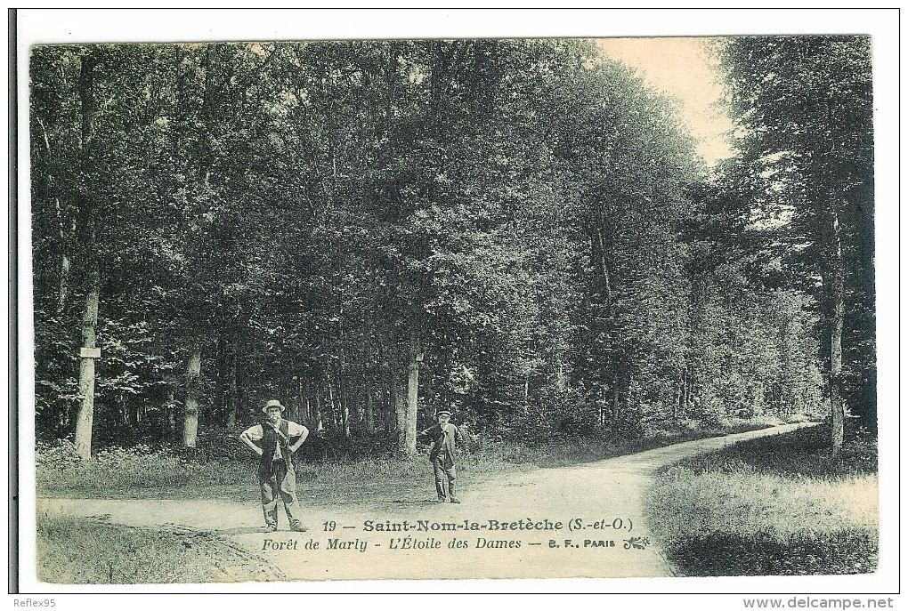 SAINT NOM LA BRETECHE - Forêt De Marly - L'Etoile Des Dames - St. Nom La Breteche