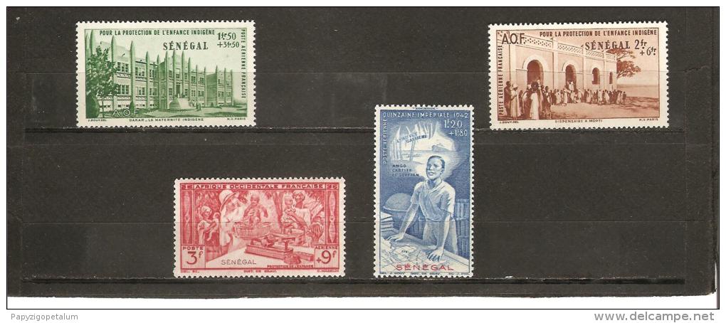 P  A   AU PROFIT DE LA PROTECTION DE L'ENFANCE ET QUINZAINE IMPERIALE  N° 18** 19** 20** 21* - Airmail