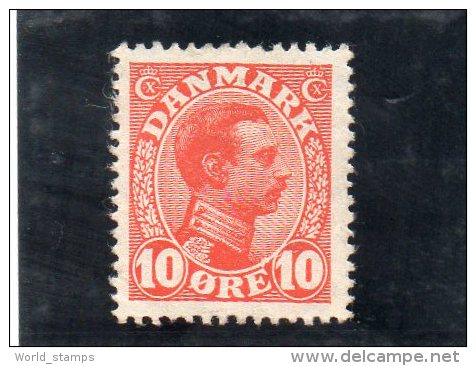 DANEMARK 1913-9 * - Unused Stamps