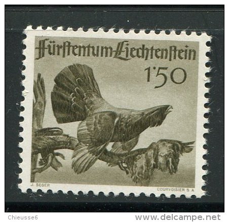 Liechtenstein ** - N° 226 - Coq De Bruyère - Neufs