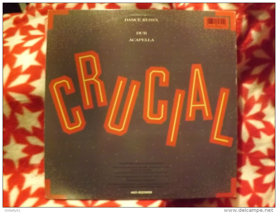 Album 33t/12\".NEW EDITION. Crucial.  1989. - Autres & Non Classés