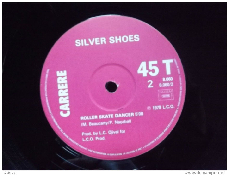 Album MAXI 45\". Mr MOVER.  Silver Shoes.  1979. - Andere & Zonder Classificatie