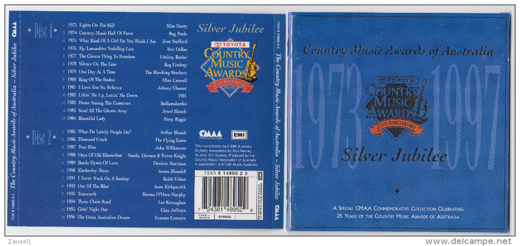 Winners - Vorläufer - CMAA Silver Jubilee Collection 1973 - 1997 - 2 Original CDs - Country & Folk