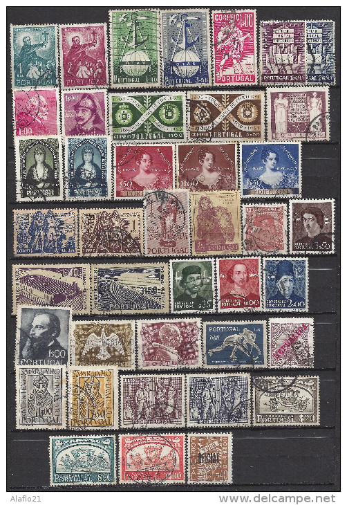 [21] - PORTUGAL - LOT TIMBRES OBLITERES - Bonne Cote - Lotes & Colecciones