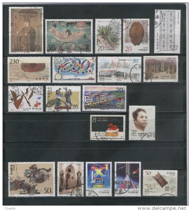 Cina 1996-97 Selection Of Used Stamps - Selezione Di Francobolli Usati - Altri & Non Classificati