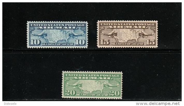 USA - Michel # 300/02 --MH (*)---CV 13,00 € - 1b. 1918-1940 Unused