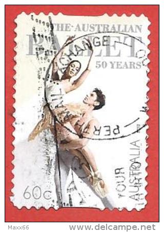 AUSTRALIA USATO - 2011 - 50 Anni Del Balletto Australiano - Two Dancers - 60 C - Michel AU 3842 - Used Stamps