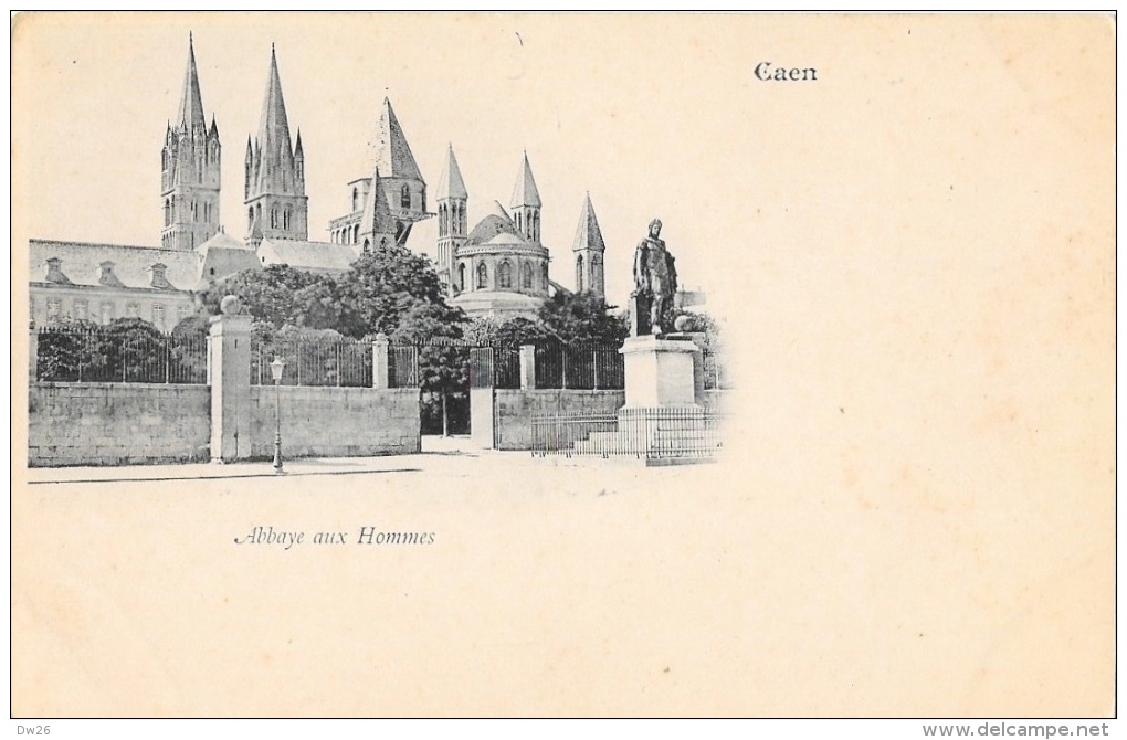 Caen - Abbaye Aux Hommes - Carte Précurseur, Non Circulée - Caen