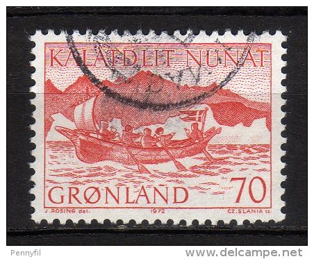 GRONLAND - 1971/77 Scott# 79 USED - Used Stamps