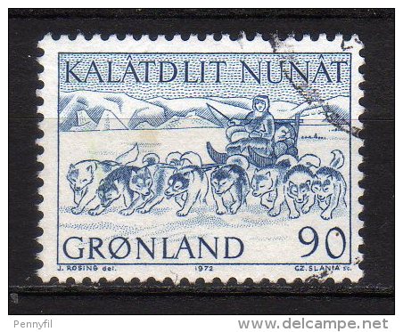 GRONLAND - 1971/77 Scott# 81 USED - Used Stamps
