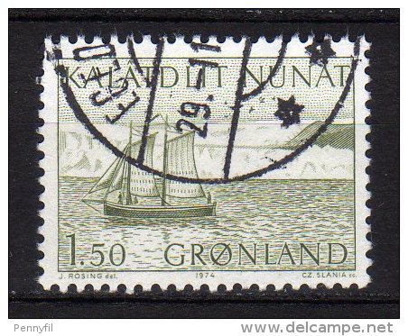 GRONLAND - 1971/77 Scott# 84 USED - Used Stamps