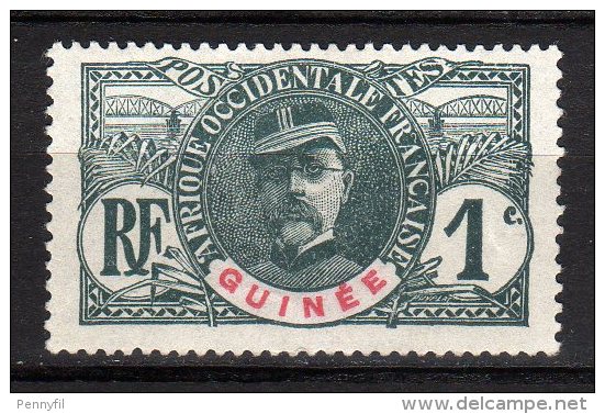 GUINEE - 1906/07 Scott# 33 (*) - Nuevos
