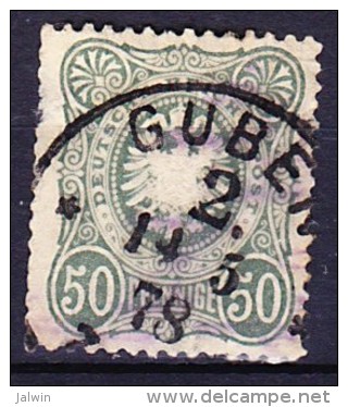 ALLEMAGNE - EMPIRE 1875-77 YT N° 35 A Obl. Bronze - Used Stamps