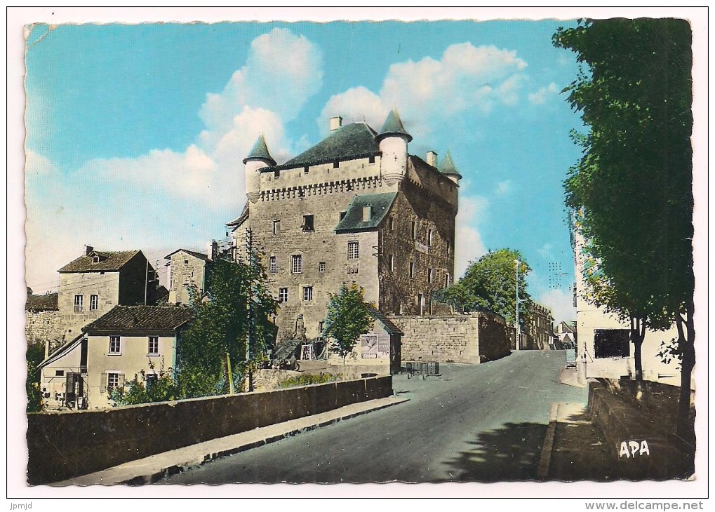 46 - LACAPELLE MARIVAL (Lot) - Le Château (XIIe S.) - Ed. APA-POUX N° 105 - Lacapelle Marival