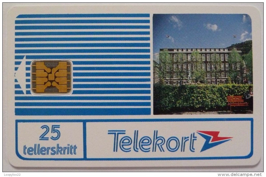 NORWAY - Telegraph - SI4 Chip - 25 Units - Mint Perfect - RR - Noorwegen