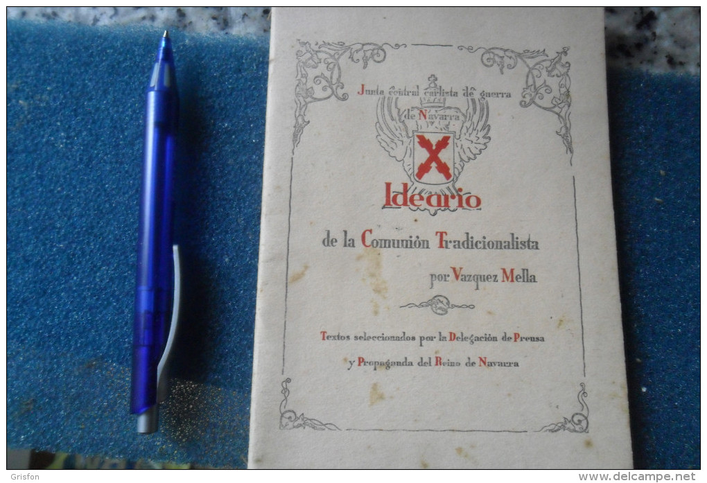 Ideario Comunion Tradicionalista Carlista - Andere & Zonder Classificatie