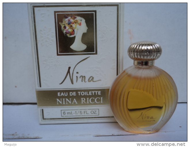 NINA RICCI "NINA " MINI EDT 6 ML "    LIRE ET VOIR !! - Miniatures Femmes (avec Boite)