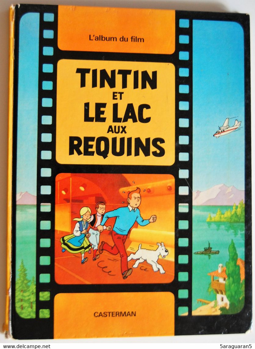 BD TINTIN - Le Lac Aux Requins - EO 1973 - Tintin