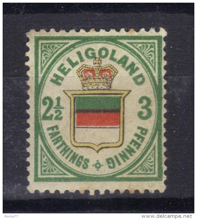 SS5871 - HELIGOLAND 1876, Il N. 16 * - Heligoland