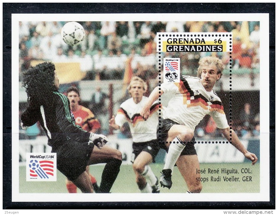 GRENADA GRENADINES 1993 WORLD CUP USA  MNH - 1994 – Estados Unidos