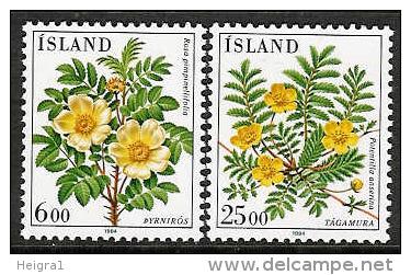 Iceland 1984 MNH/**/postfris/postfrisch Michelnr. 612-613 - Unused Stamps