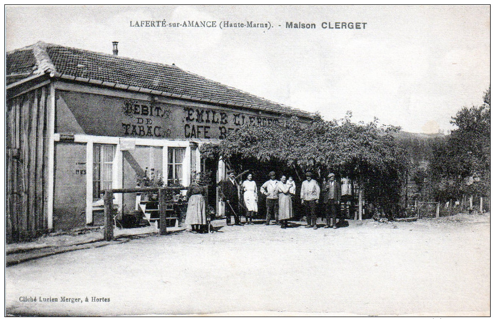 LAFERTE-sur-AMANCE : (52) Restaurant CLERGET -Z- - Altri & Non Classificati