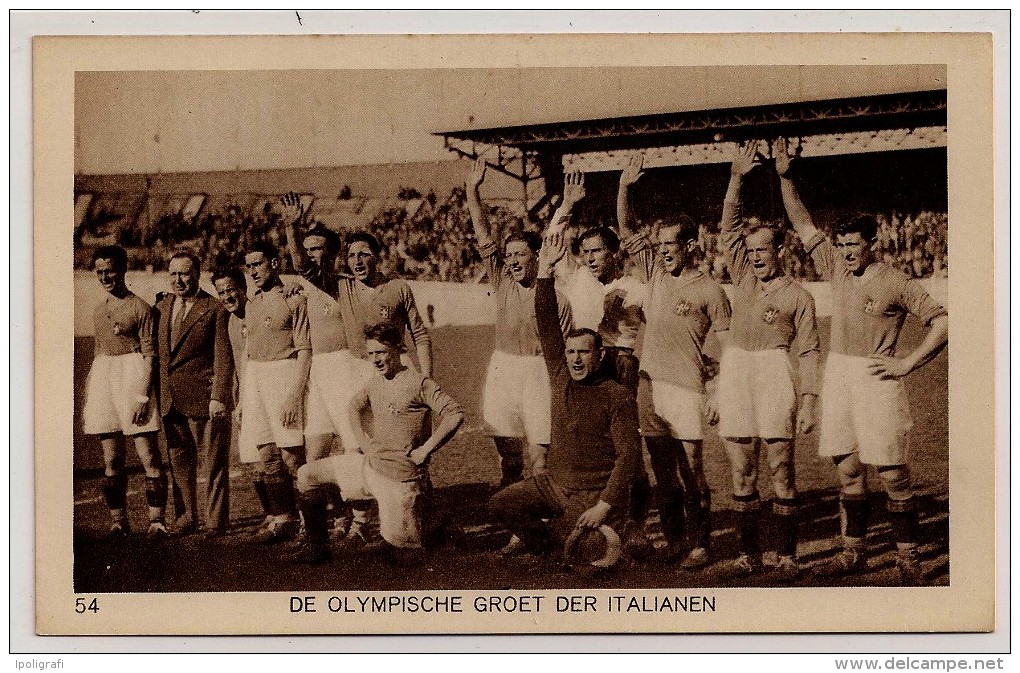 Amsterdam, 1928, La Nazionale Italiana Olimpica Medaglia Di Bronzo, Nuova - Olympic Games