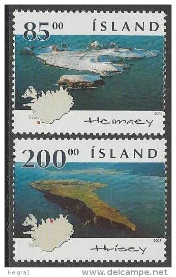 Iceland 2003 MNH/**/postfris/postfrisch Michelnr. 1047-1048 - Unused Stamps