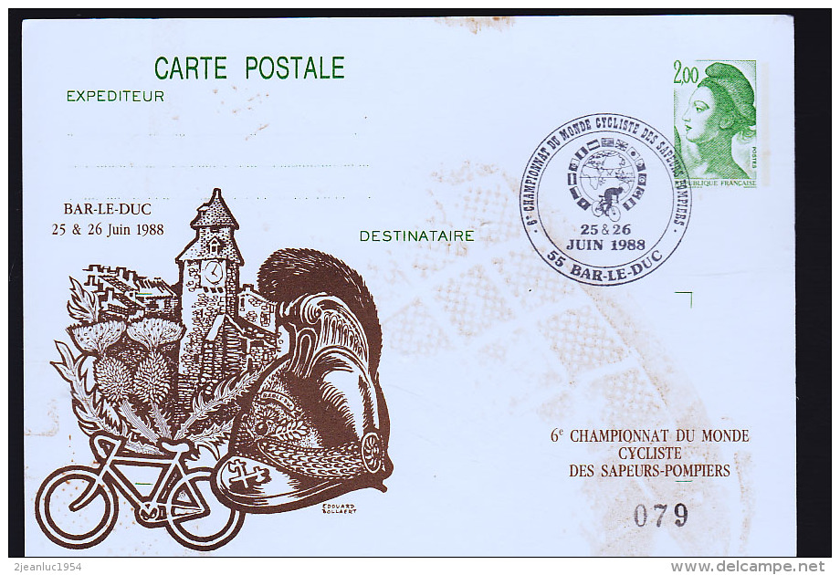 BAR LE DUC CHAMPIONNAT DU MONDE CYCLISTE 1988 - Bar Le Duc