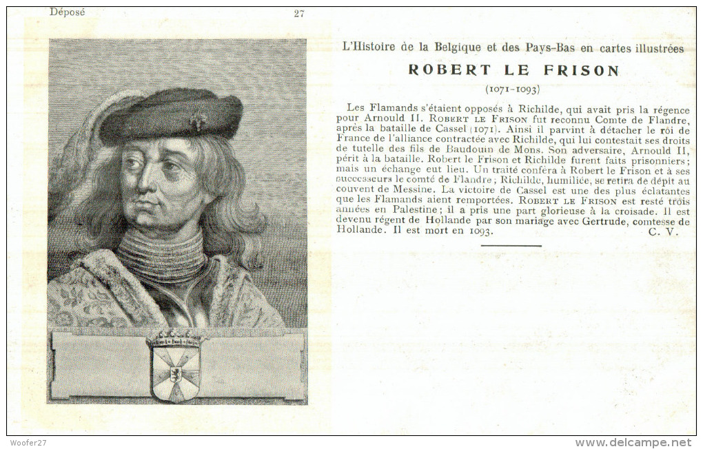 100 CARTES POSTALES , Dynasty , roi et reine , l´histoire de la Belgique et des Pays-Bas en cartes illustrées N°1 à 100