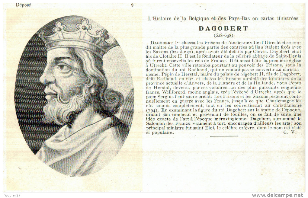 100 CARTES POSTALES , Dynasty , roi et reine , l´histoire de la Belgique et des Pays-Bas en cartes illustrées N°1 à 100