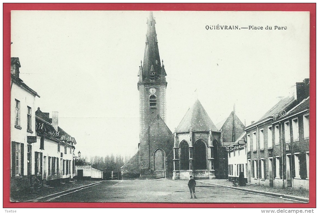 Quiévrain - Place Du Parc  ( Voir Verso ) - Quiévrain