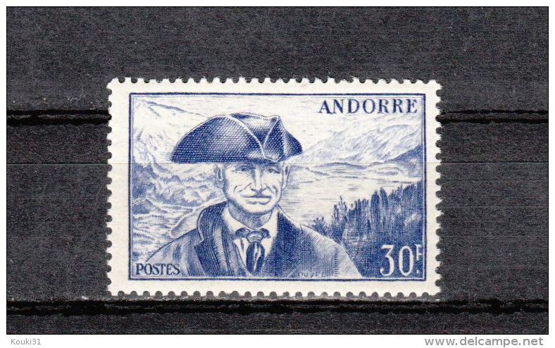 Andorre YT 137 * : Viguier - 1948 - Unused Stamps