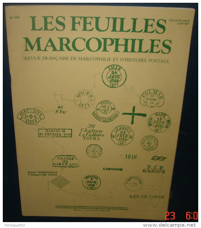 LES FEUILLES MARCOPHILES.N°263. - Autres & Non Classés