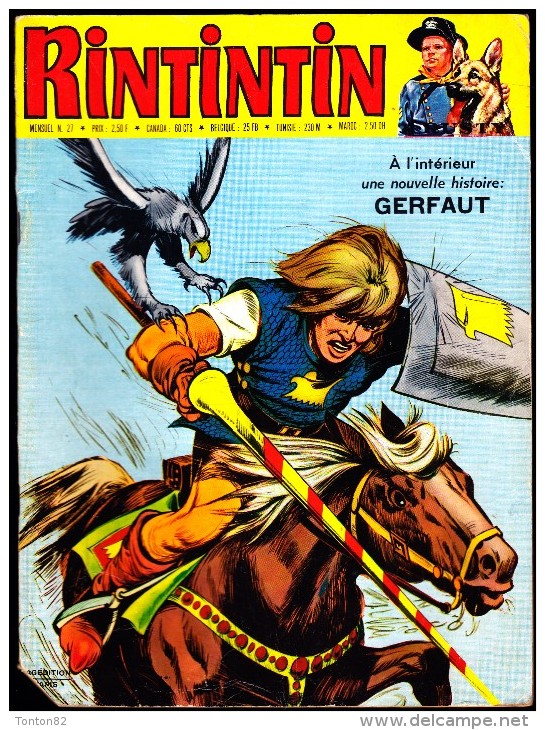 Rintintin - N° 27 - Sagedition - ( 1972 ) - Rintintin