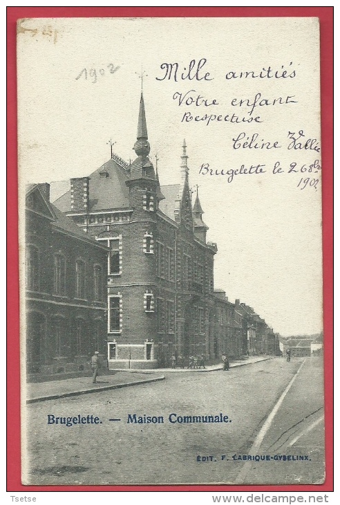 Brugelette - Maison Communale ( Voir Verso ) - Brugelette