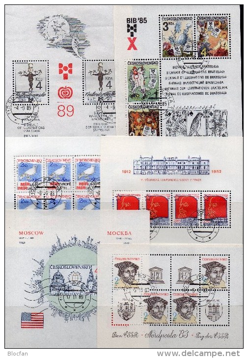 200g Original Tschechoslowakei-Poststücke+6xBlocks O 175€ Frankatur Kiloware Erhaltung Variabel Bag Ms Bf CSSR And World - Vrac (min 1000 Timbres)