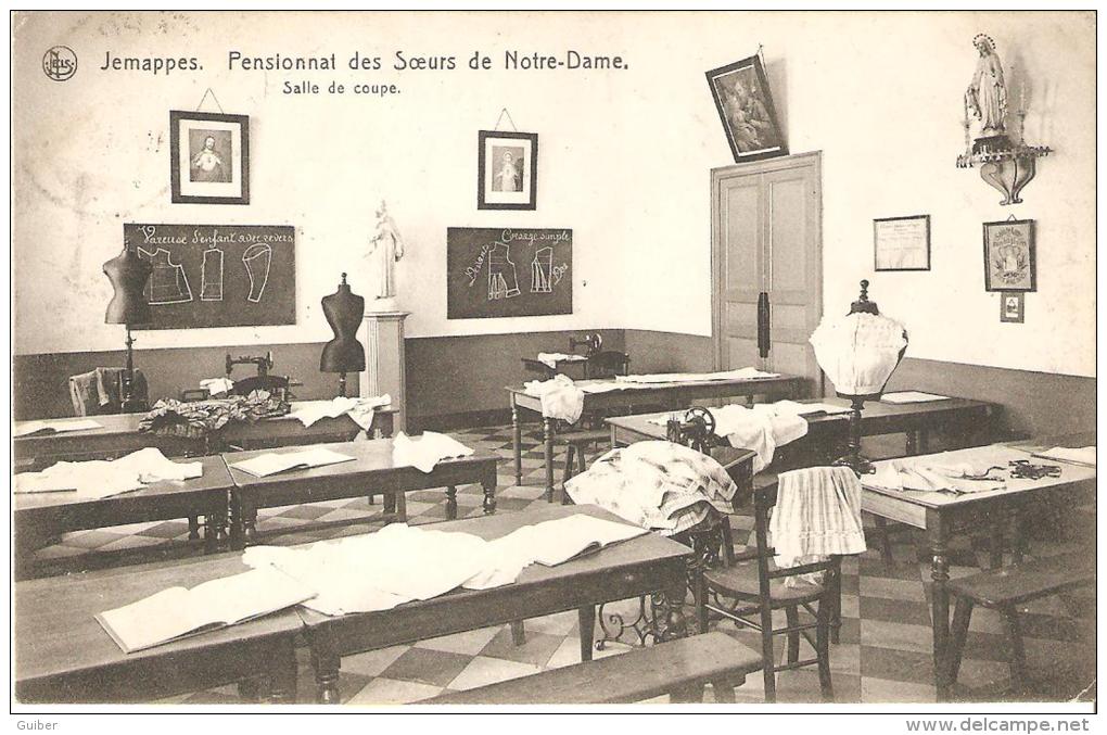 Jemappes Pensionnat Des Soeurs De Notre Dame Salle De Coupe Nels 1912 - Mons