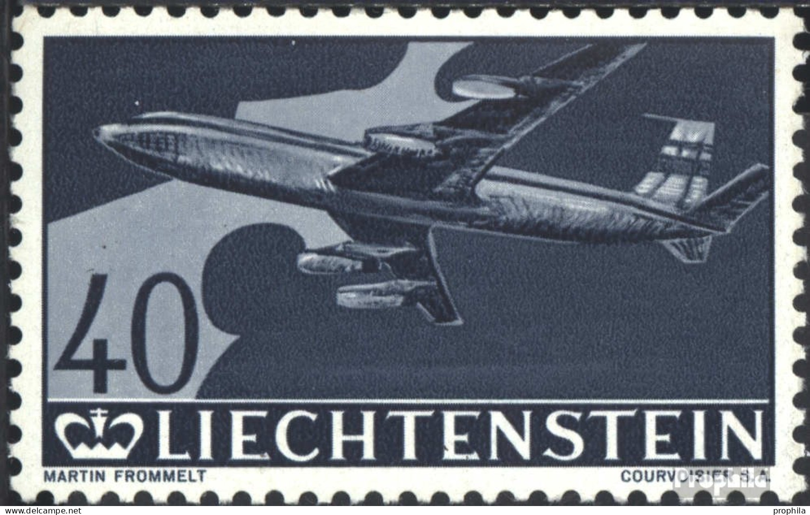 Liechtenstein 392 Postfrisch 1960 Flugpostmarken - Neufs