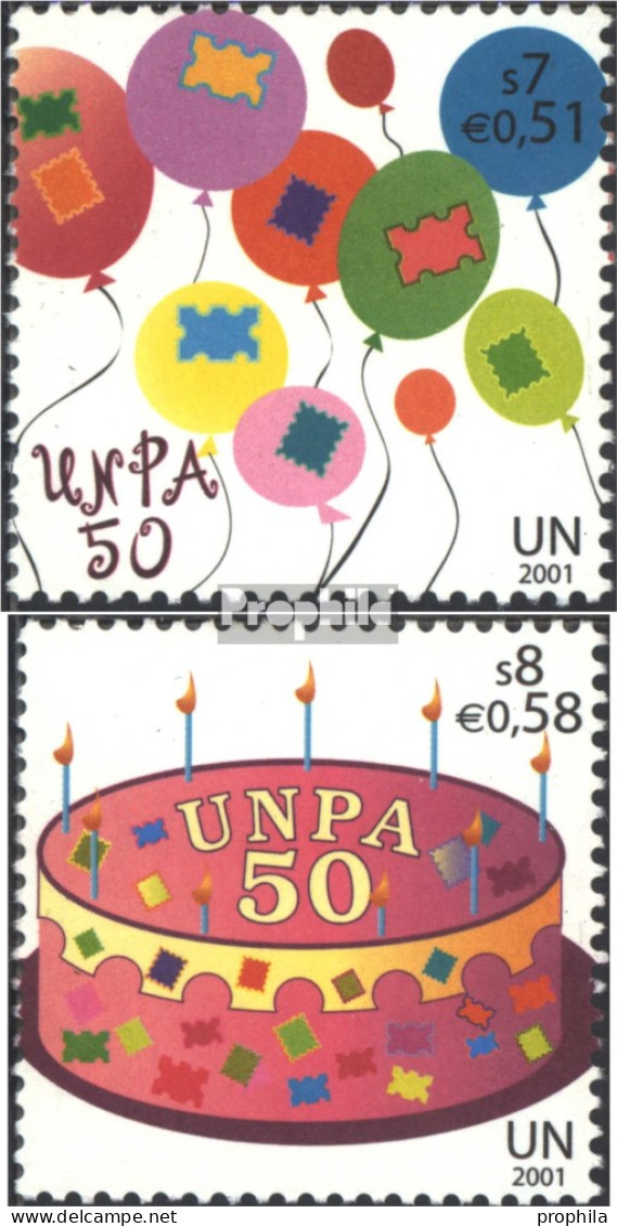 UNO - Wien 342-343 (kompl.Ausg.) Postfrisch 2001 UNPA - Ungebraucht