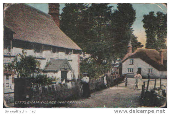 Littleham Old Village, Exmouth - Vintage  Postcard Devon - Andere & Zonder Classificatie