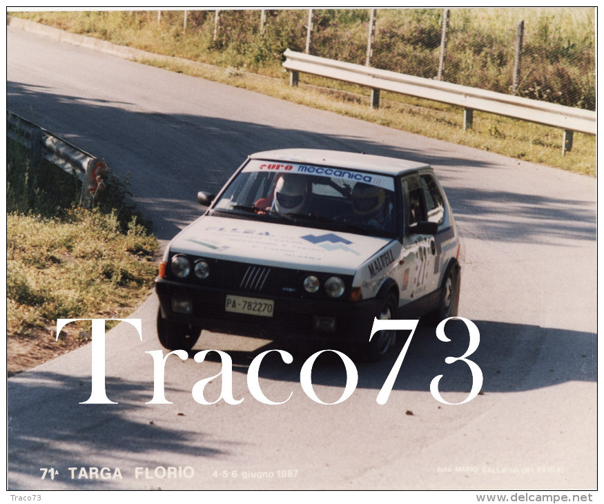 71^ TARGA FLORIO RALLY DI SICILIA 1987 /  Fiat Ritmo 130 Abarth - Automobili