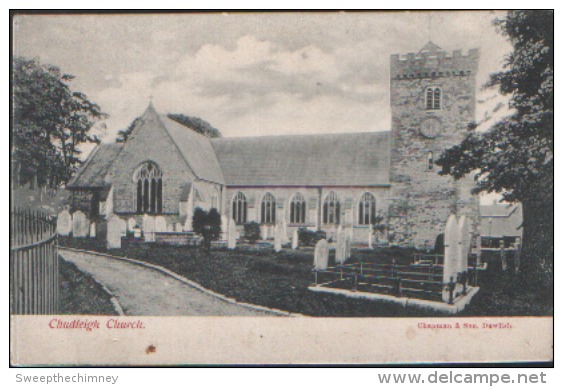 POSTCARD: Chudleigh, Parish Church Of St. Martin And St. Mary - Andere & Zonder Classificatie