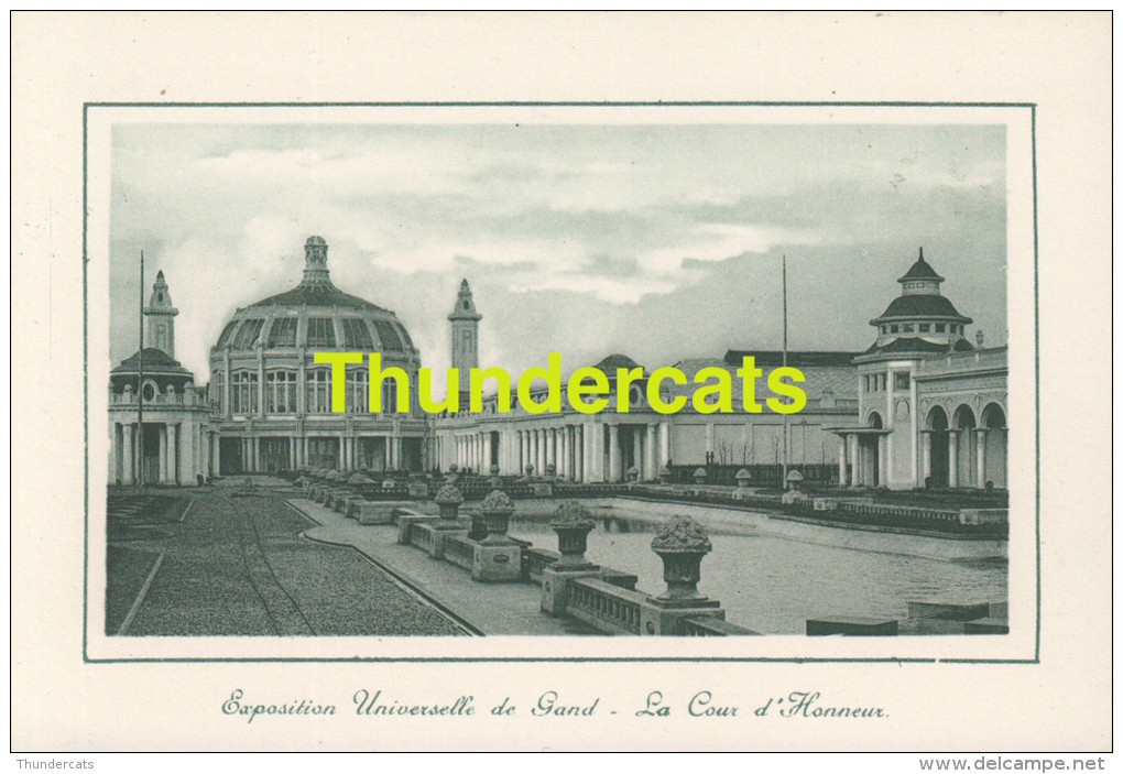 CPA EXPOSITION UNIVERSELLE DE GAND GENT TENTOONSTELLING 1913 **  LA COUR D'HONNEUR - Expositions