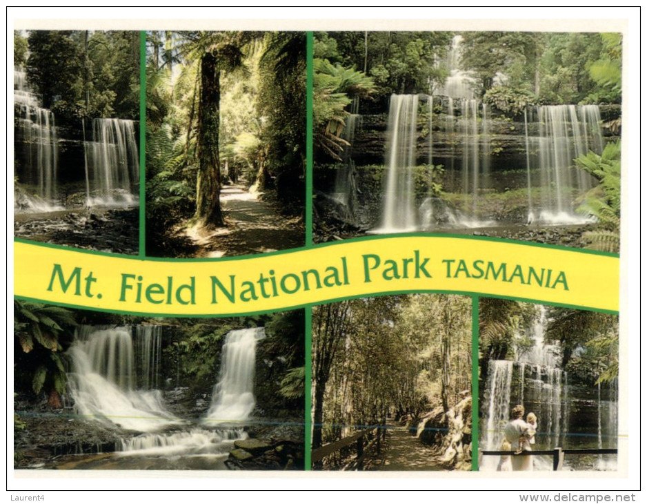 (123) Australia - TAS - Mt Field National Park Waterfalls - Wilderness
