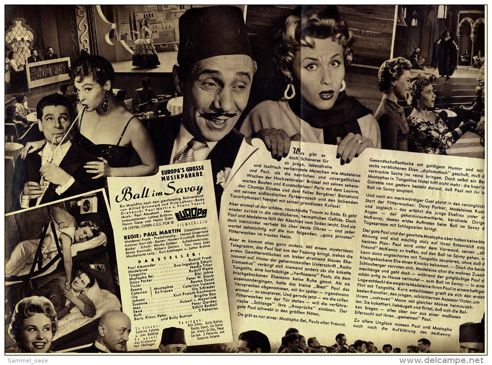 Illustrierte Film-Bühne  -  "Ball In Savoy" -  Mit Rudolf Prack  -  Filmprogramm Nr. 2756 Von Ca. 1955 - Revistas