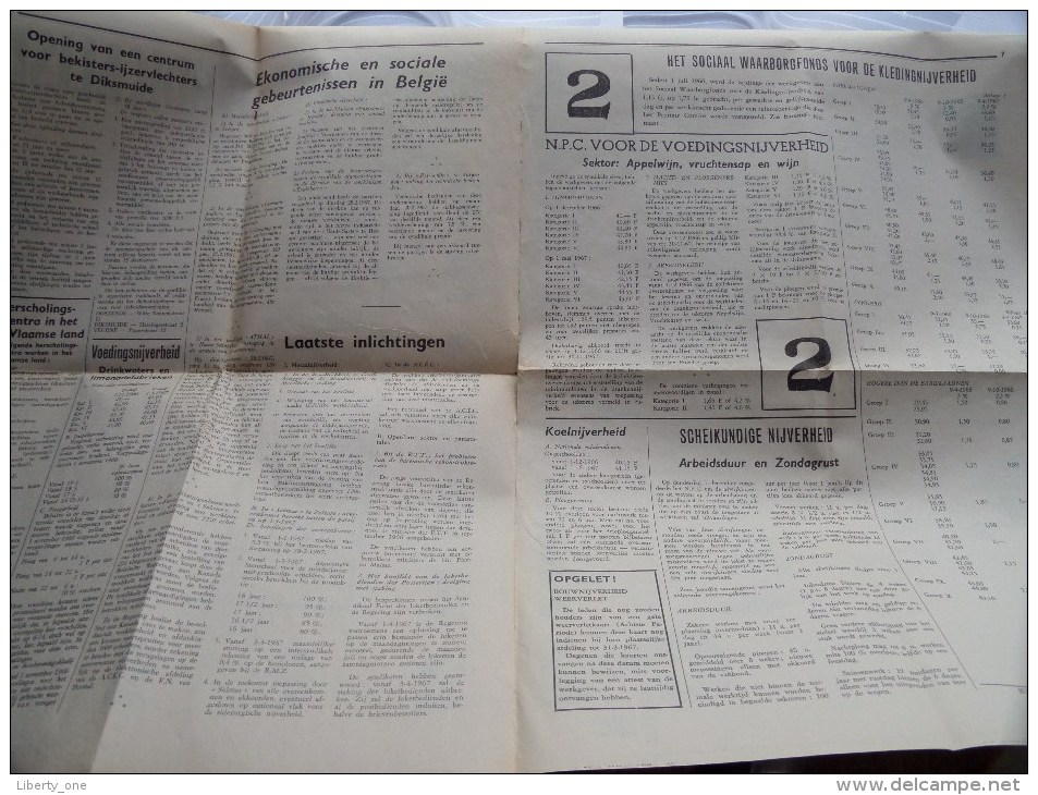 DE LIBERALE SYNDICALIST Maandblad ( Armand Colle ) 35ste Jaargang Nr. 431 Maart 1967 ( Voir Photo Pour Détail ) ! - Non Classificati