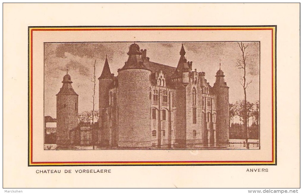 VORSELAAR (2290) : La Campine Anversoise, Château De Vorselaere D´après Photo.  Gravure. - Vorselaar