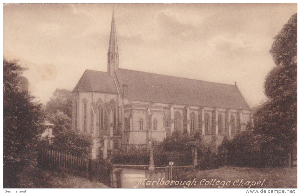 MARLBOROUGH COLLEGE CHAPEL - Autres & Non Classés